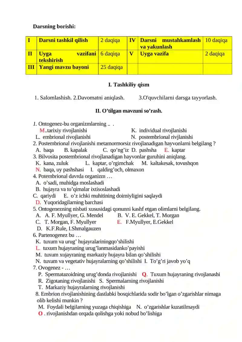 9-sinf biologiya darslarida’’Belgilarning irsiylanishi’’ mavzusini o’qitishda media manbalardan foydalanish 2