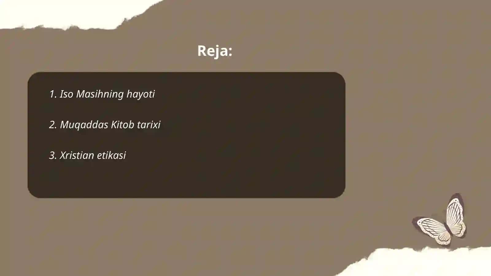Iso Masihning hayoti 2