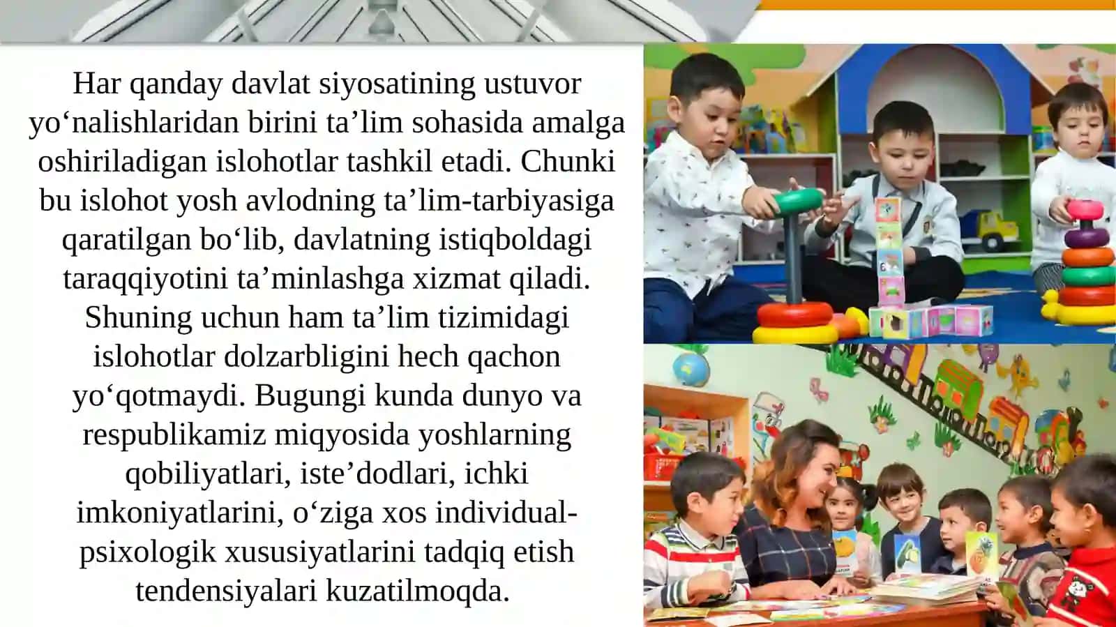 Maktabgacha ta’lim tashkilotida ta’lim va tarbiya jarayonining maqsad va vazifalari tamoyillari 2