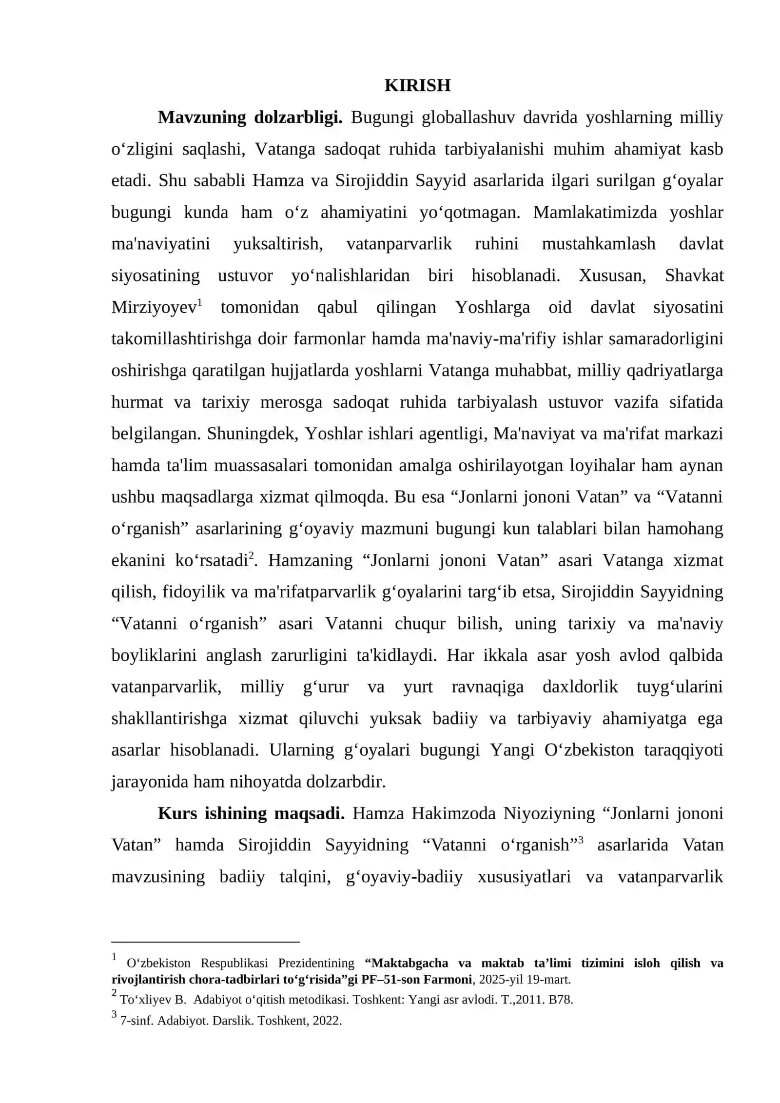 HAMZA. JONLARNI JONONI VATAN. SIROJIDDIN SAYVID. VATANNI O'RGANISH. TAHLIL. SOLISHTIRISH 2