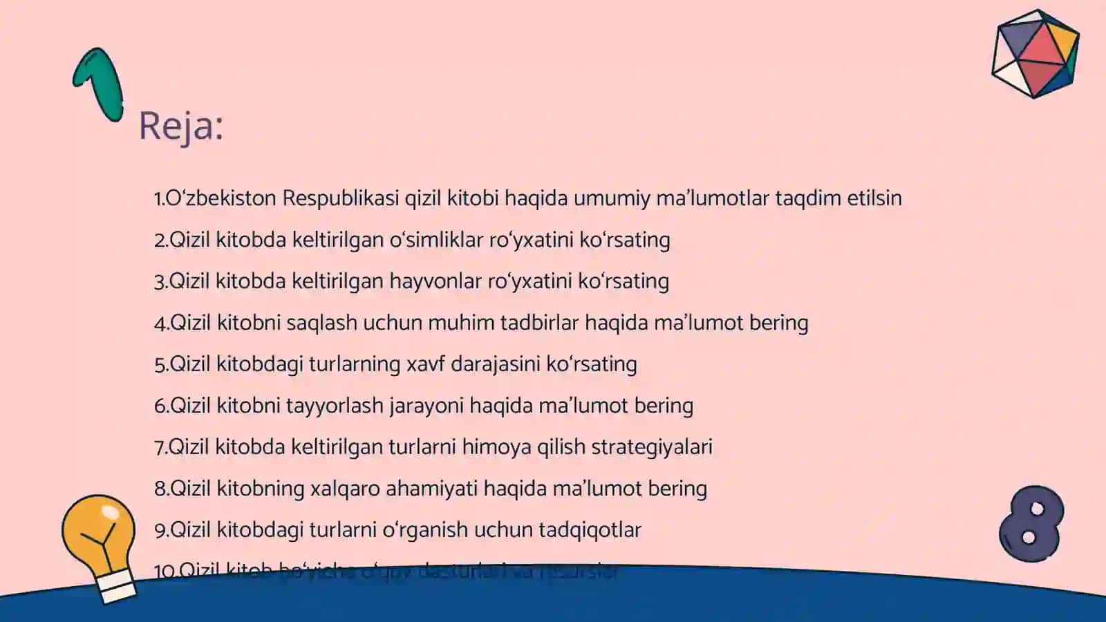 O‘zbekiston Respublikasi qizil kitobi 2