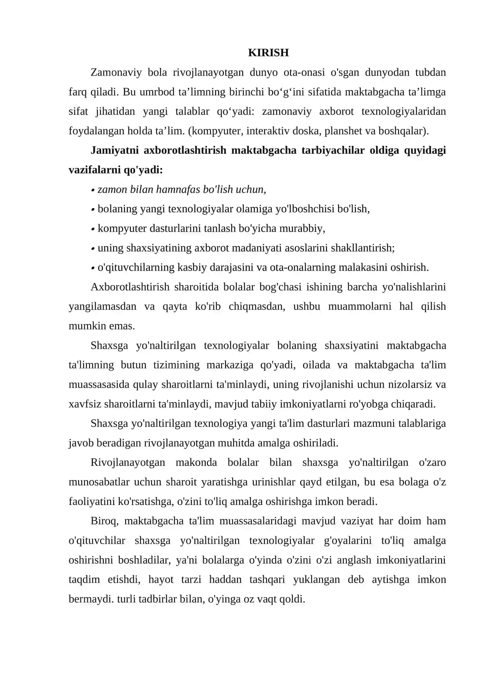 ZAMONAVIY TEXNOLOGIYALARDAN FOYDALANISH TEXNOLOGIYASI 2