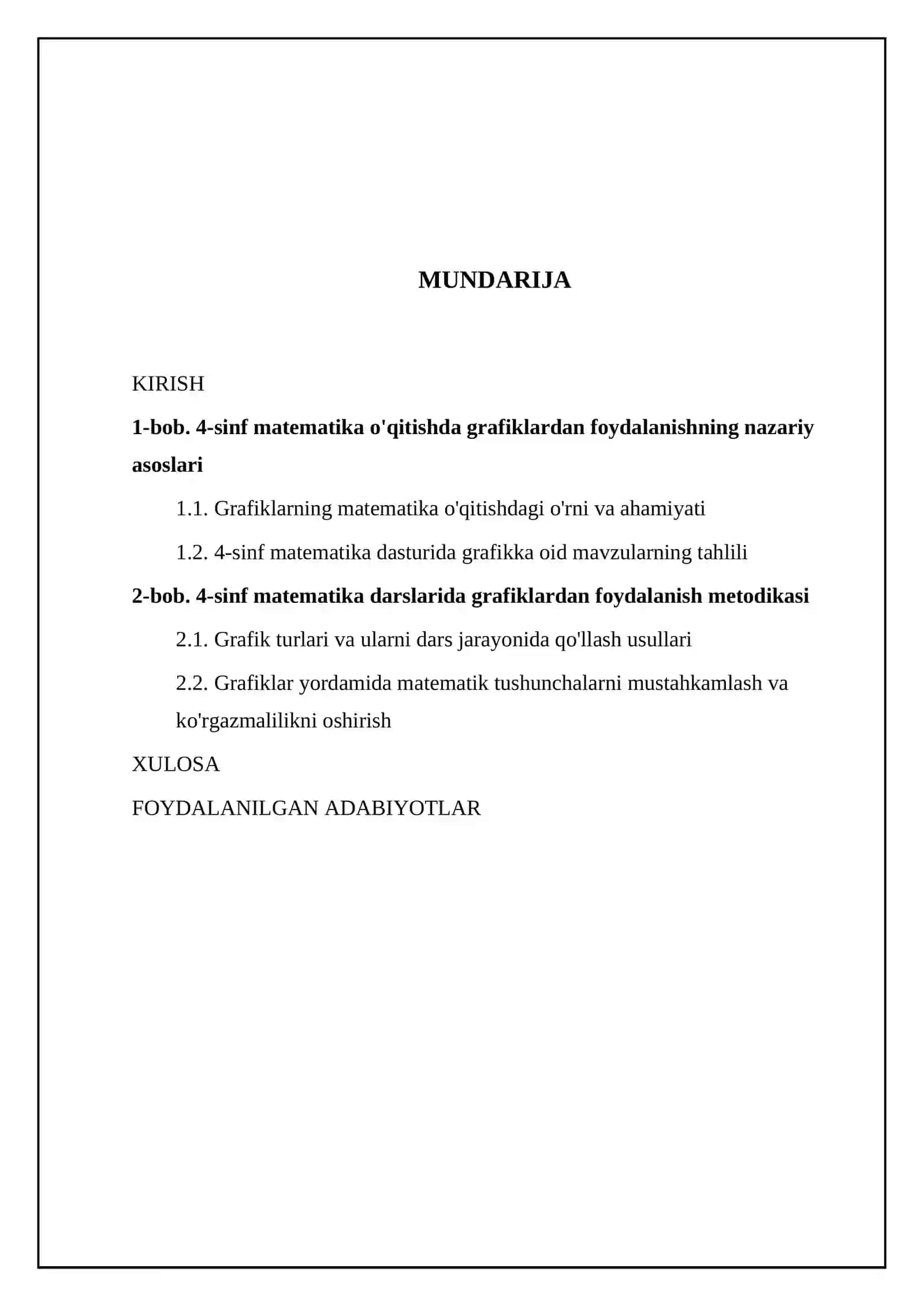 4-sinf matematika darslarida grafiklardan foydalanish metodikasi 2