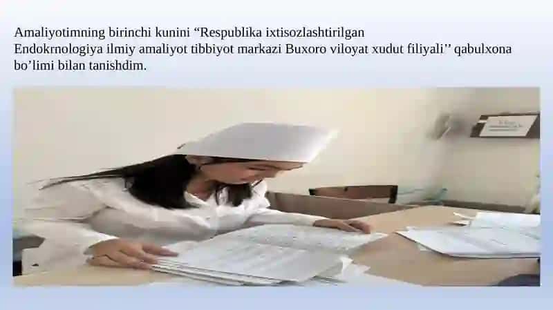 Respublika ixtisoslashtirilgan Endokrinologiya Ilmiy-amaliyot Taqdimoti 2