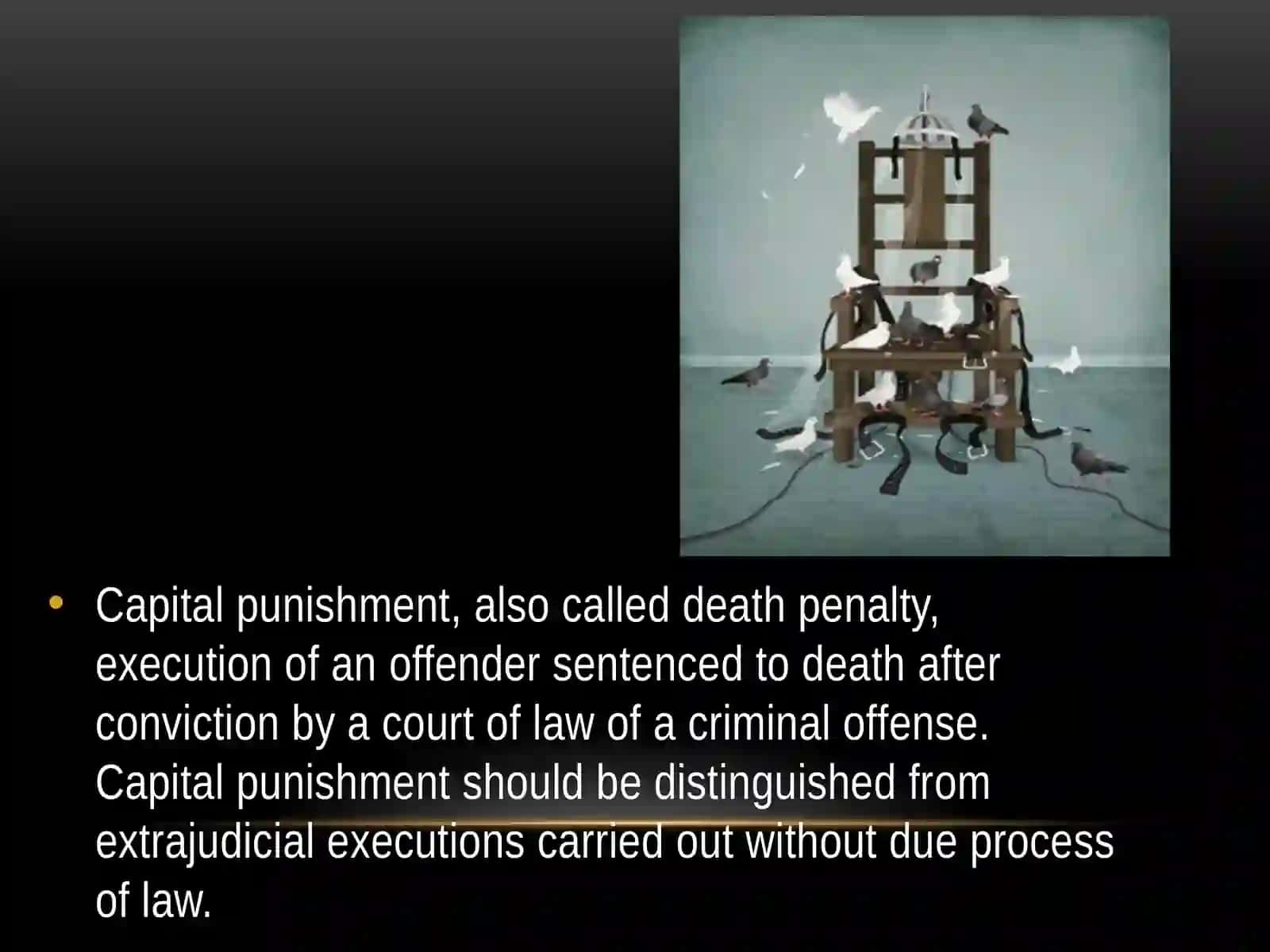 LAW AND CRIME. THE HISTORY OF THE DEATH PENALTY 2