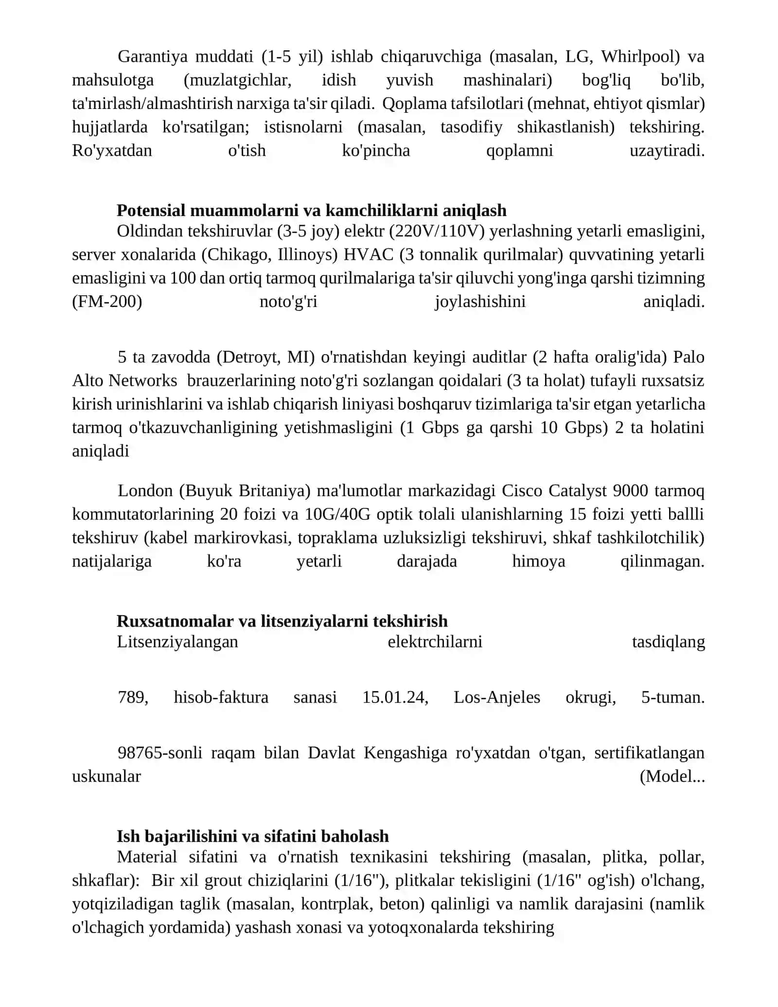 Kasbiy ustanovkalarni aniqlash 2