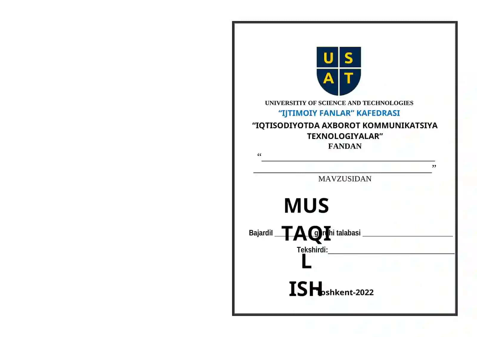 IQTISODIYOTDA AXBOROT KOMMUNIKATSIYA TEXNOLOGIYALAR 2