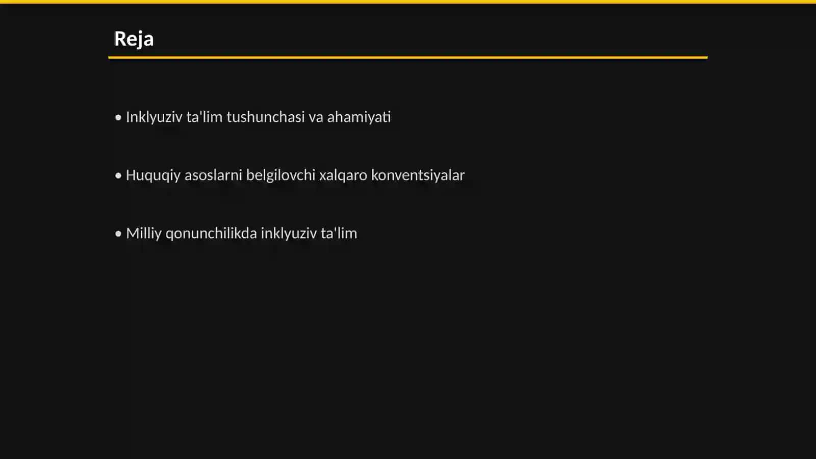 Inklyuziv ta'limning huquqiy asoslar 2