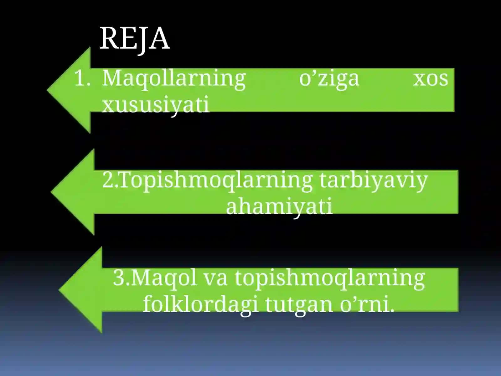 XALQ MAQOLLARI VA TOPISHMOQLAR 2