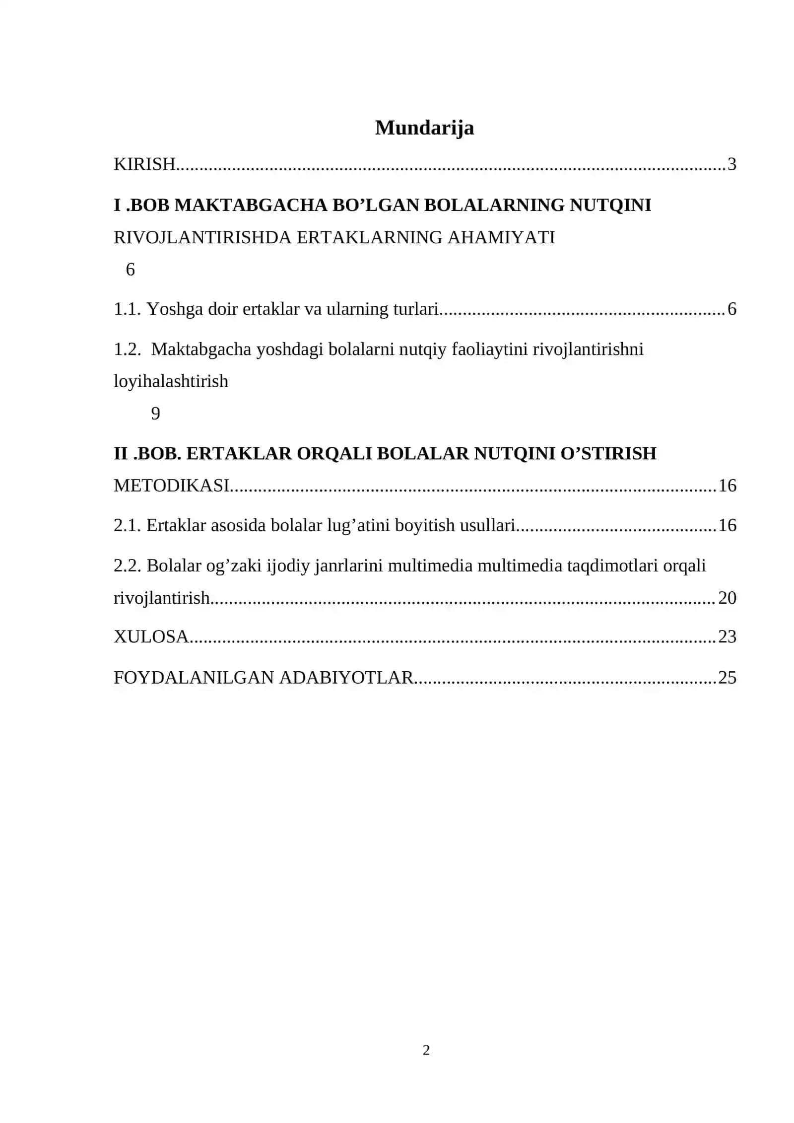 Bolalarda ijodiy nutqni rivojlantirishda dramatik o‘yinlardan foydalanish 2
