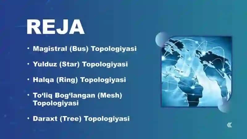 Tarmoq Topologiyalari Afzalliklari va Kamchiliklari 2