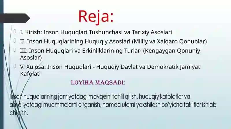 Inson Huquqlari-Jamiyat Poydevori 2