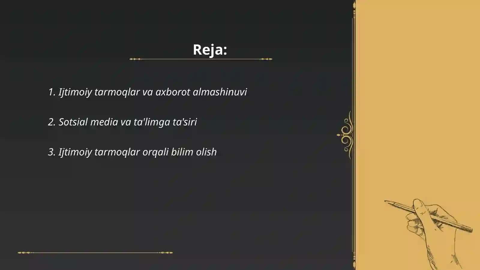 Ijtimoiy Tarmoqlar Va Axorot Almashinuvi 2