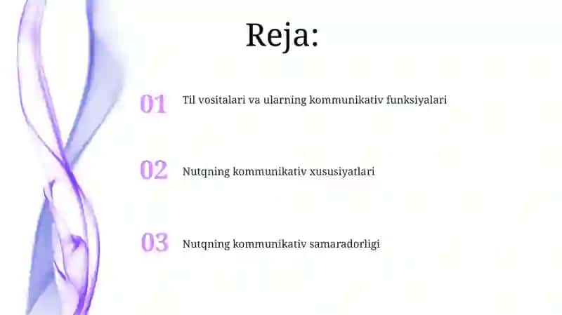 Nutqning kommunikativ belgilari 2