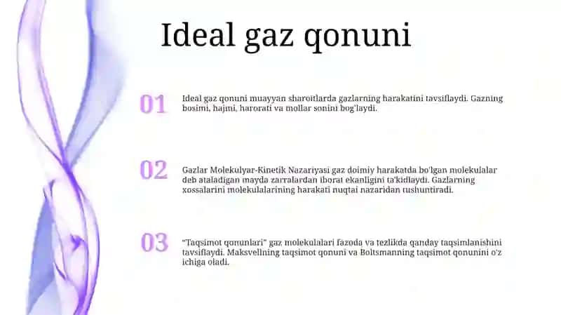 Gazlar Molekulyar-Kinetik Nazariyasi 2