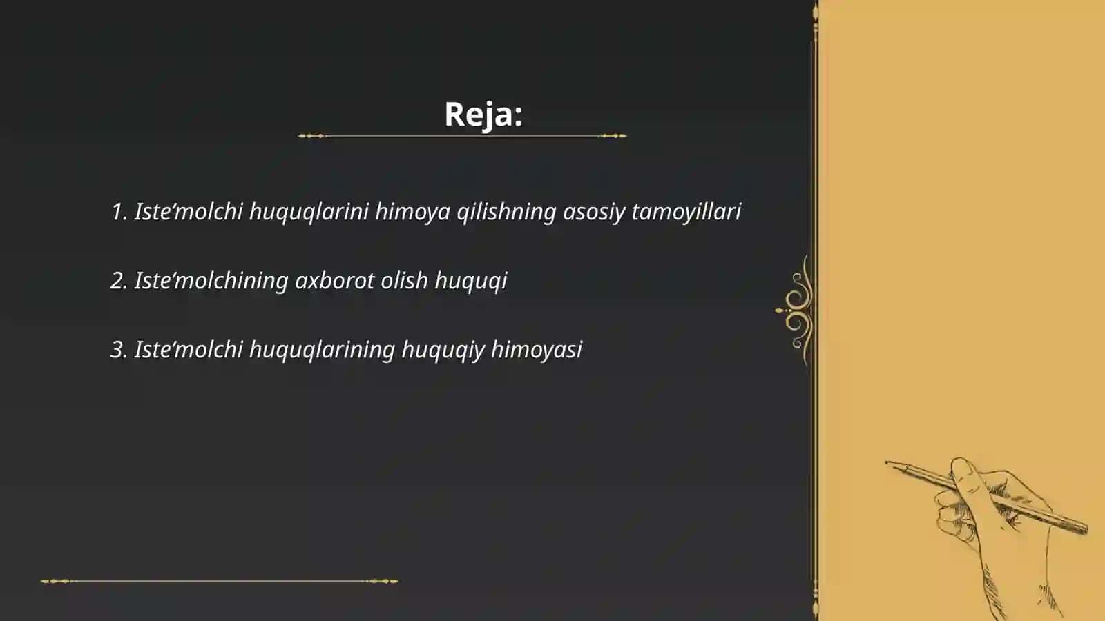 Iste’molchilar xuquqini ximoya qilish to‘g‘risidagi qonun 2