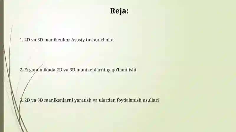 2 va 3 o'lchamlik manikenlar 2