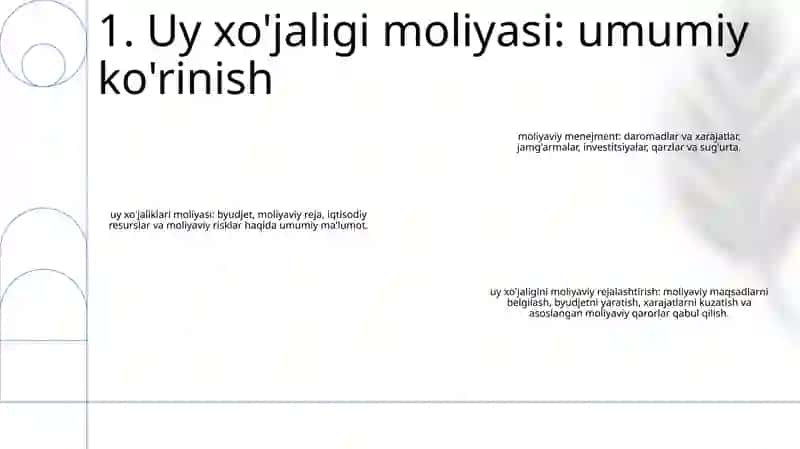 Uy Xo'Jaliklari Moliyasi,Ularning Shakllanishi Va Taqsimlanishi 2