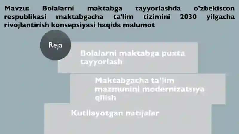 Bolalarni maktabga tayyorlash 2