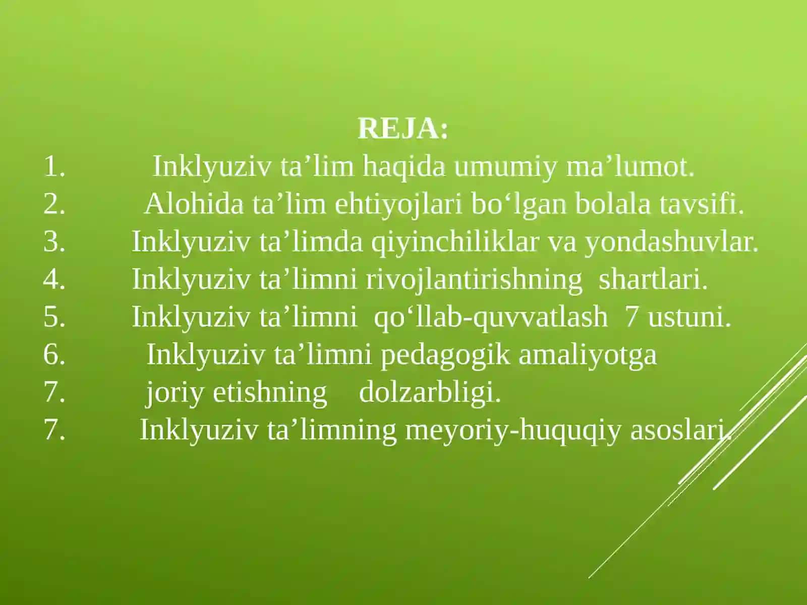 Inklyuziv ta’lim mazmuni va mohiyati 2