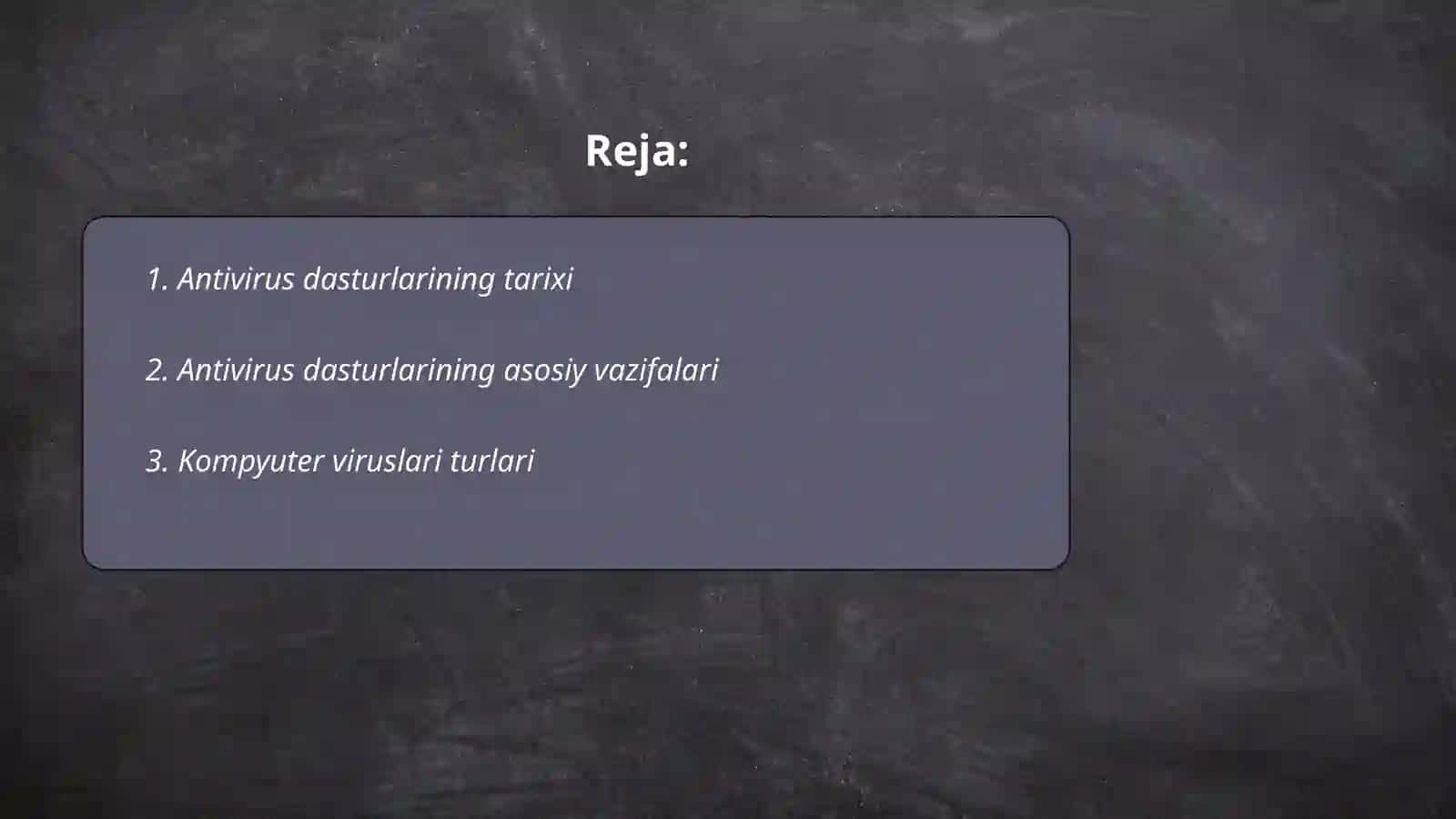 Antiviruslar va ularning turlari 2