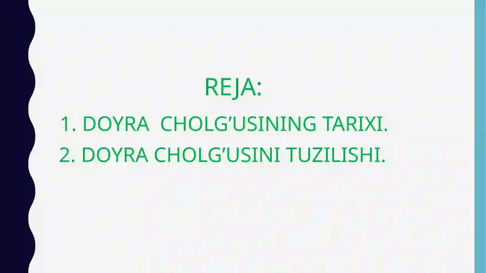 Doyra cholg’usi kelib chiqishi tarixi 2