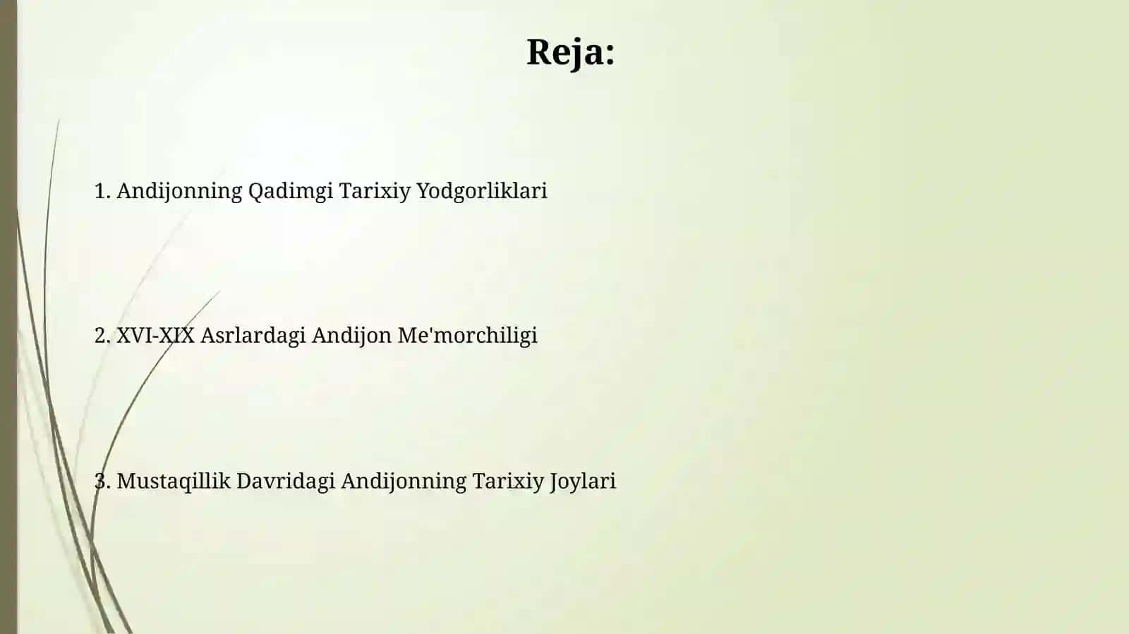Andijon shahridagi tarixiy joylar 2