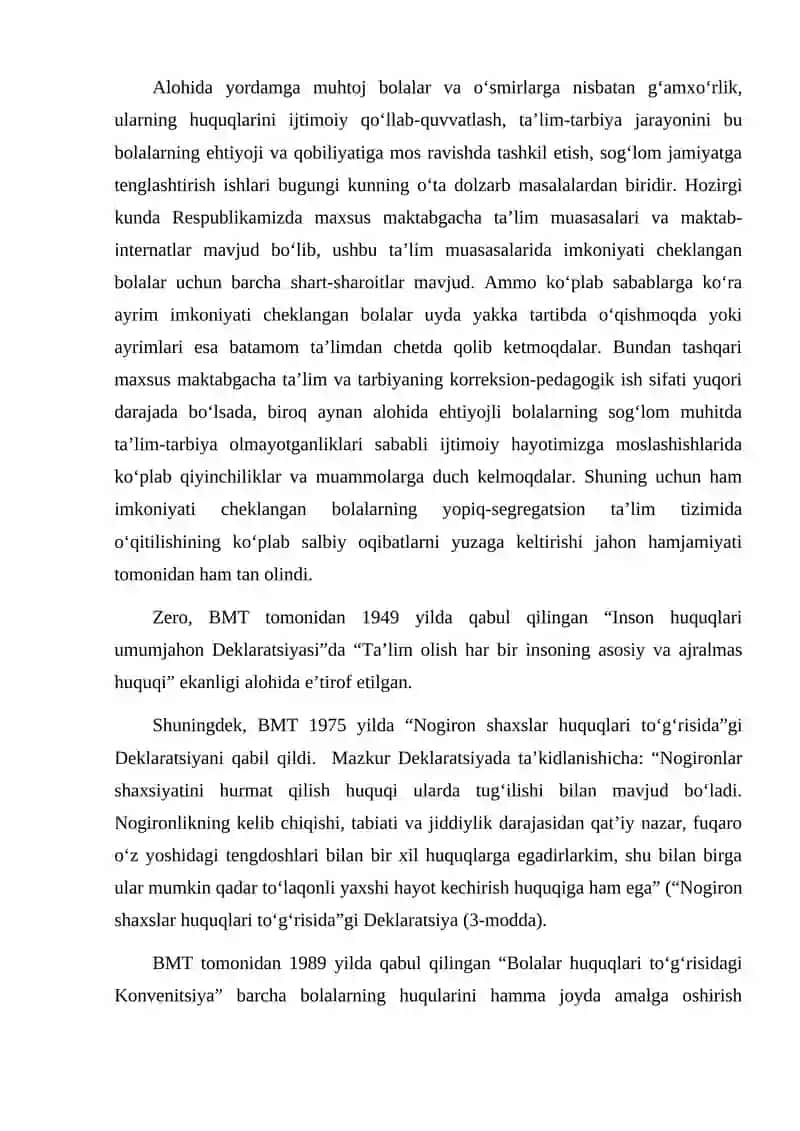 Inklyuziv ta’limning samarali usullari 2