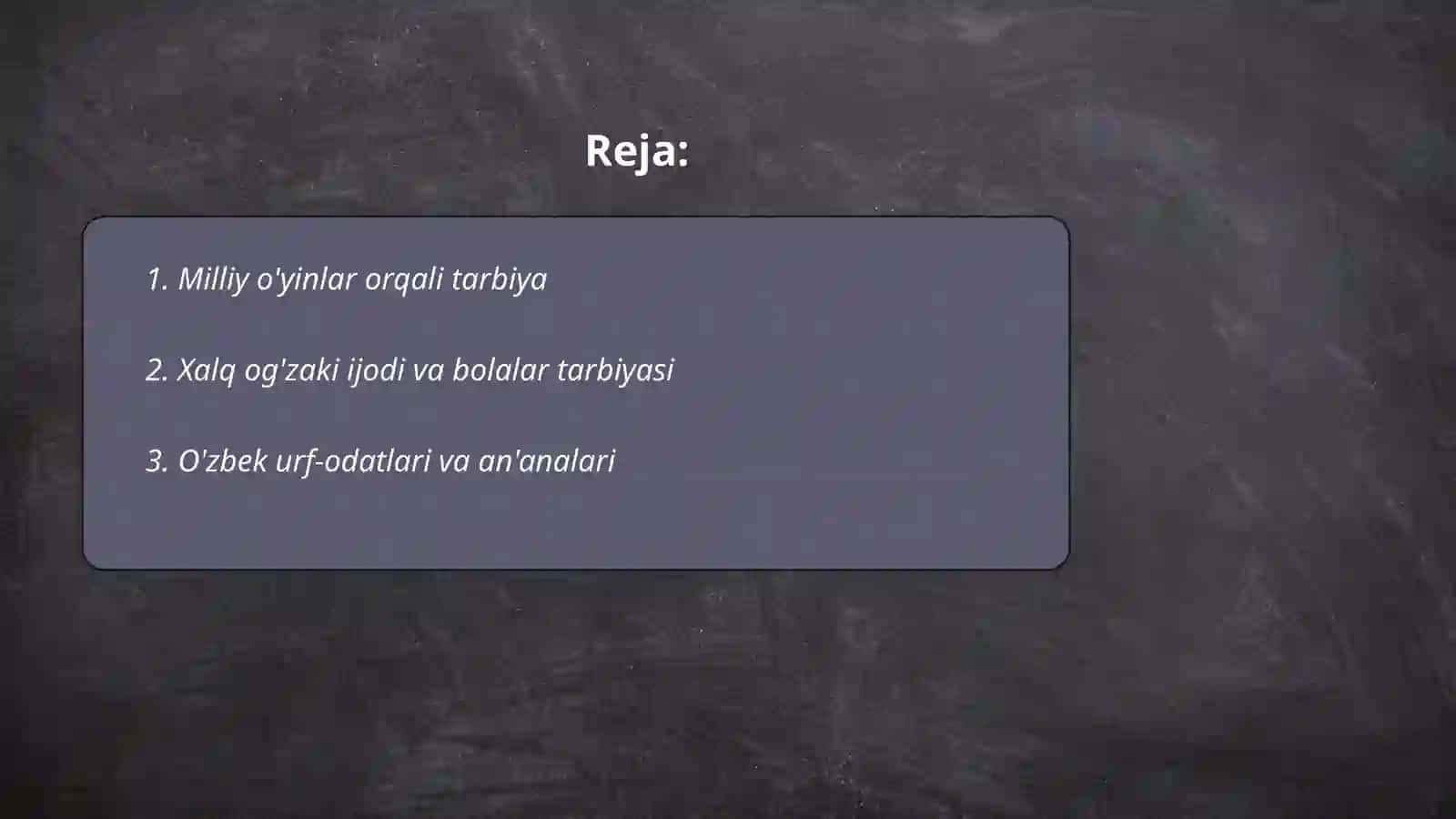 Boshlangʻich taʼlimda milliy tarbiya 2