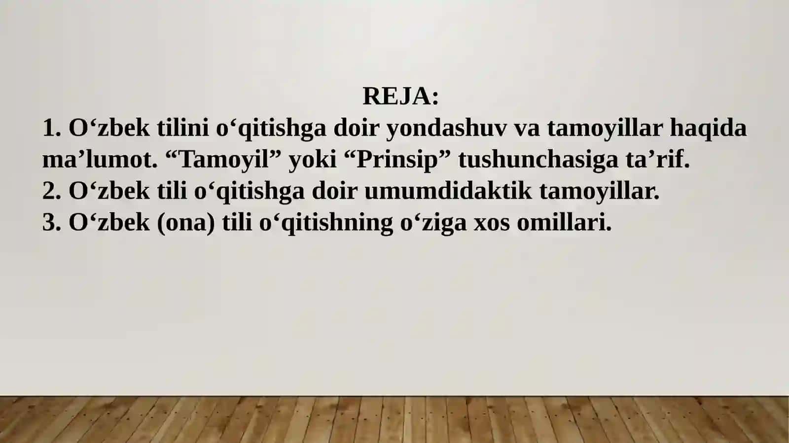 O‘zbek tilini o‘qitishga doir yondashuv va tamoyillar 2