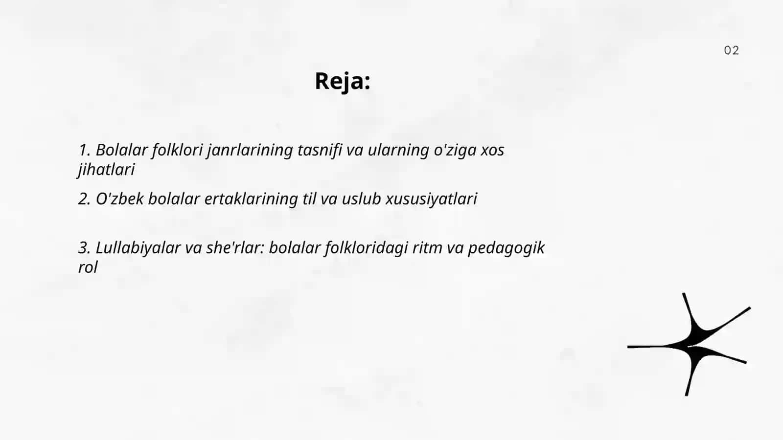 Bolalar folklori janrlari va ularning o'ziga xos jihatlari 2