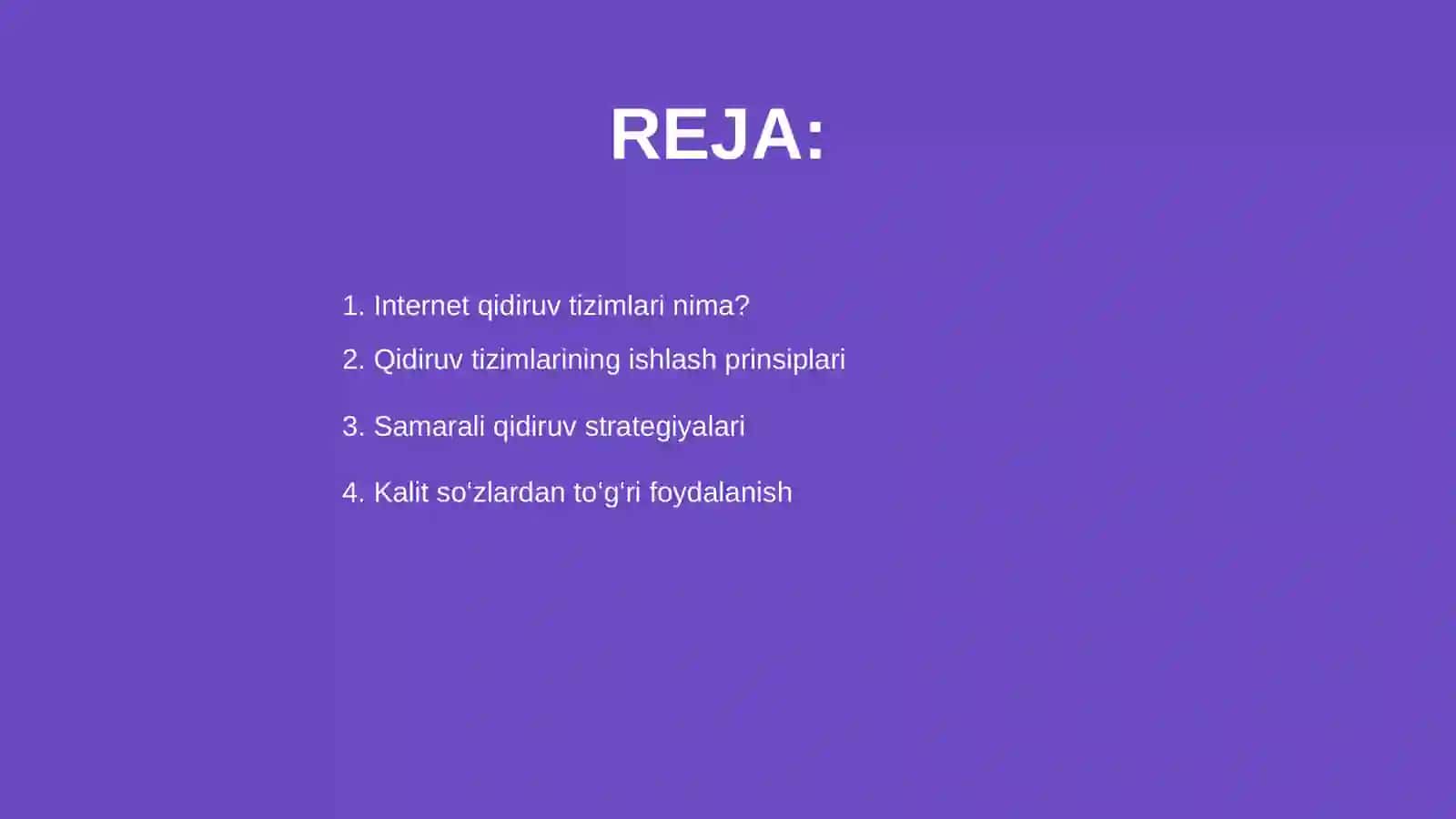 Internet qidiruv tizimida axborotlar qidirish va tanlangan axborotlarni olish 2
