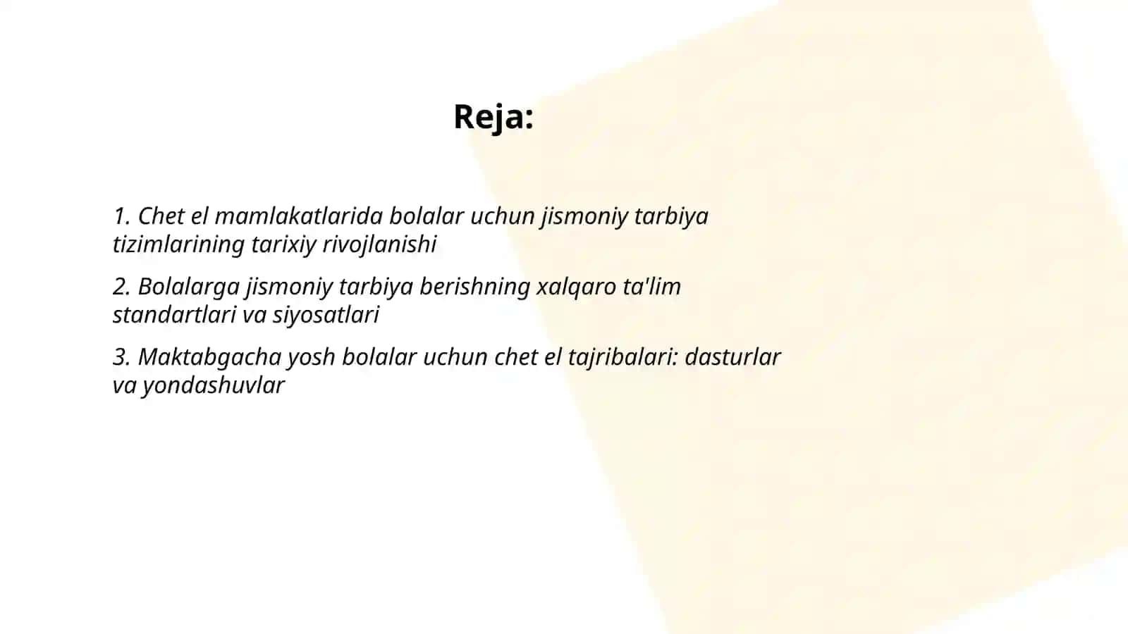 Chet el mamlakatlarida bolalar uchun jismoniy tarbiya tizimlarining tarixiy rivojlanishi 2