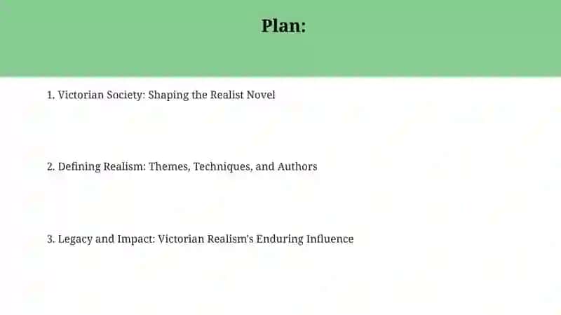 The Victorian age and Realism in English literature 2