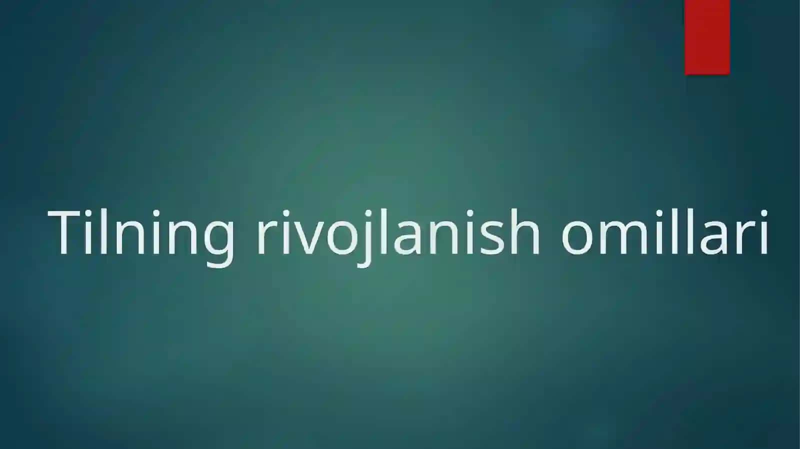 Sotsiolingvistika va diskurs fan taqdimoti 2
