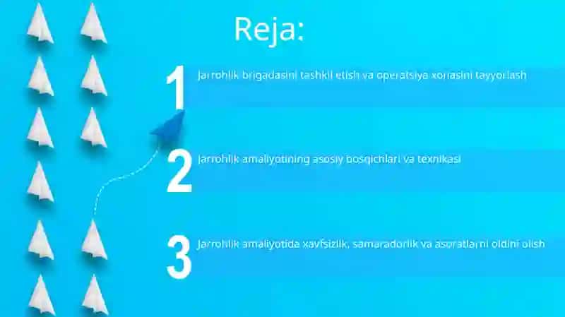 Xirurgik ishni tashkil qilish 2