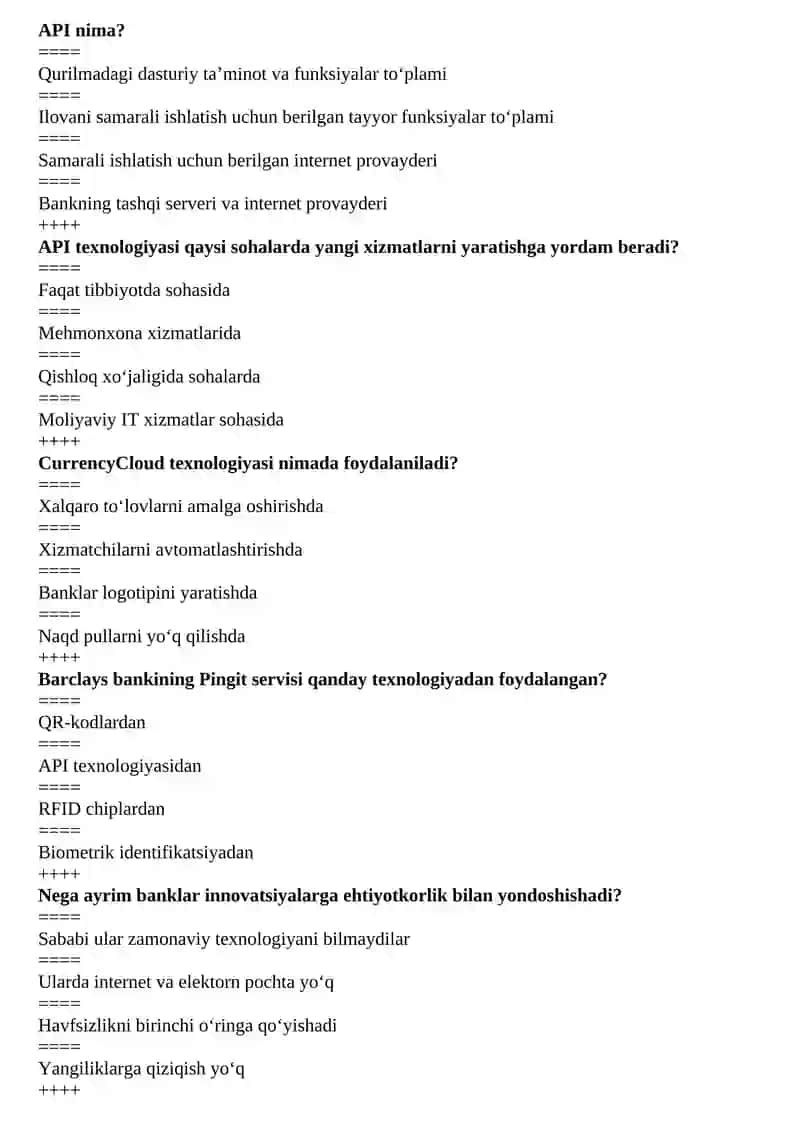 Qanday texnologiyalar XX asrdagi hayotimizga kirib keldi? 2
