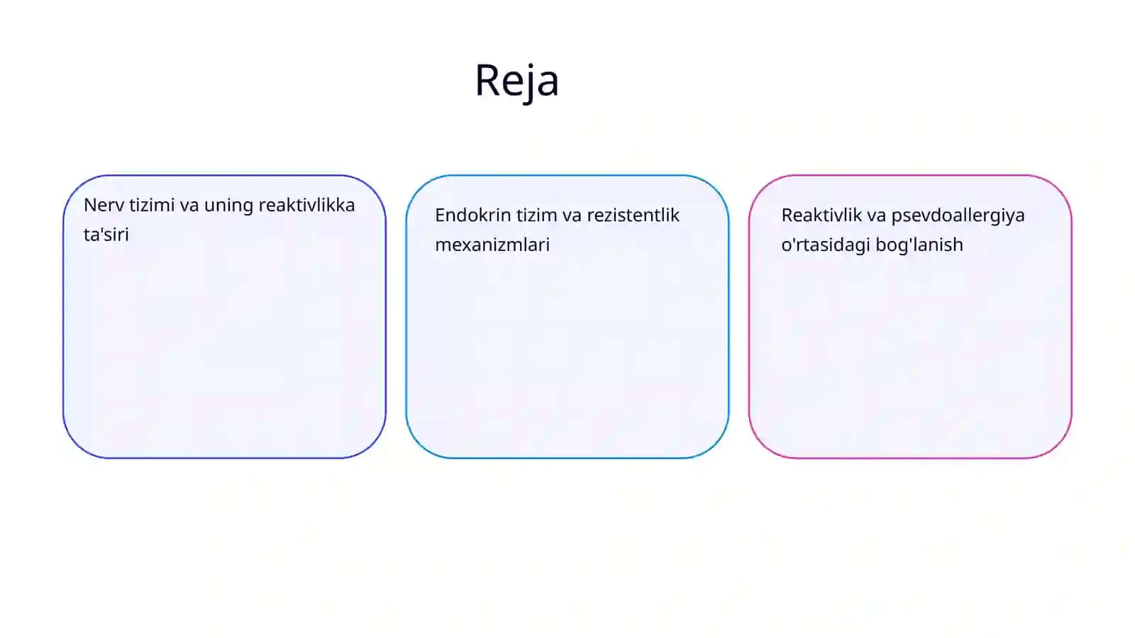 Reaktlik va rezistentlik shakllanishida nerv va endokrin tizimining roli 2