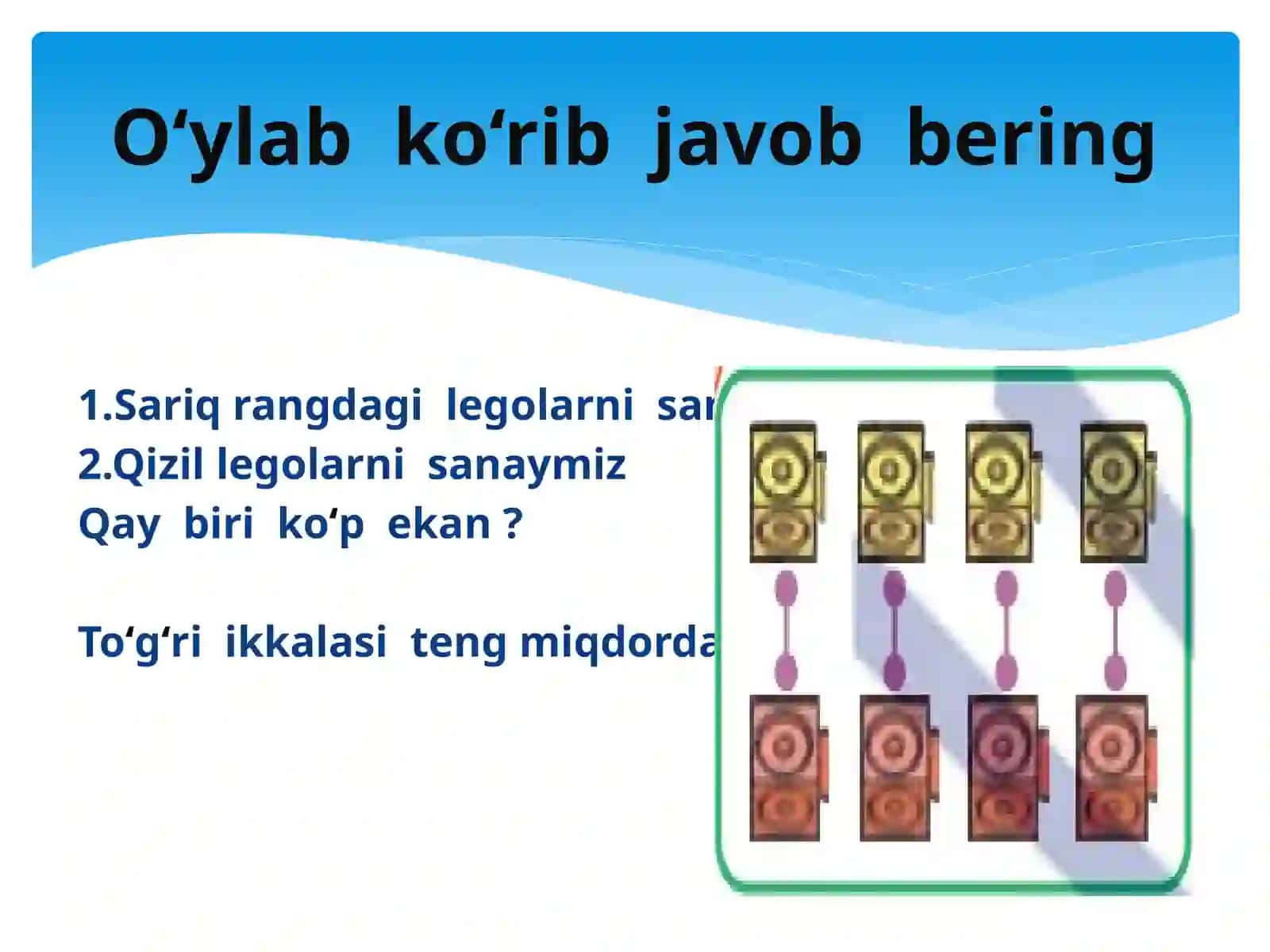 Sariq va qizil legolar 2