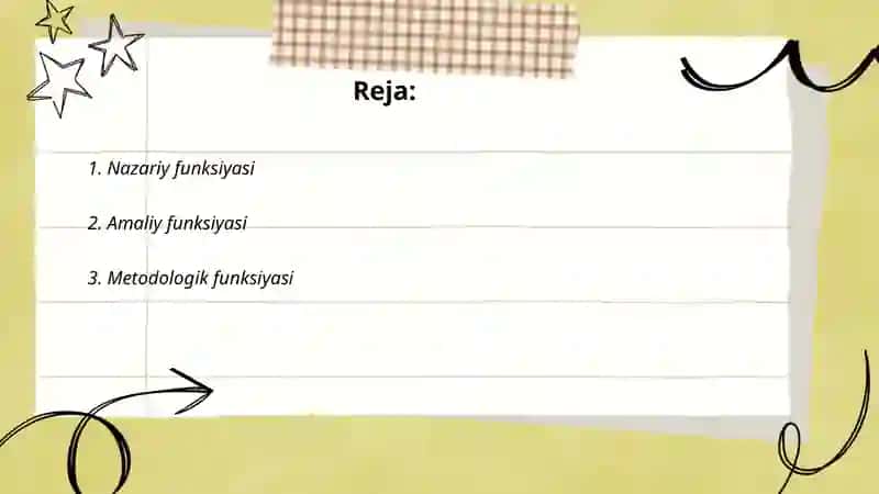Davlat va huquq nazariyasi fanining funksiyalari 2