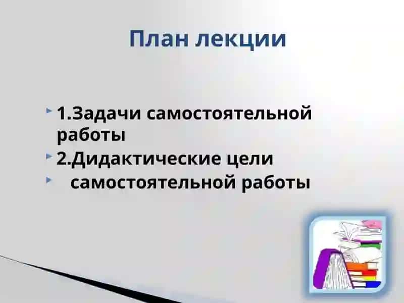 Самостоятельная работа студентов 2