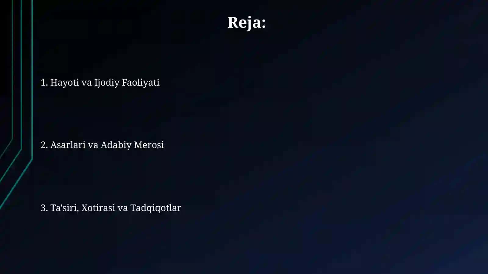 Alisher Navoiy: Hayoti va Faoliyati 2