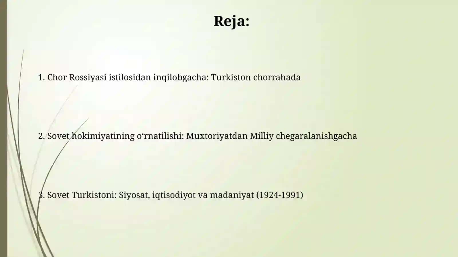 Turkistondasovettuzumihukmronliginingo‘rnatilishi 2