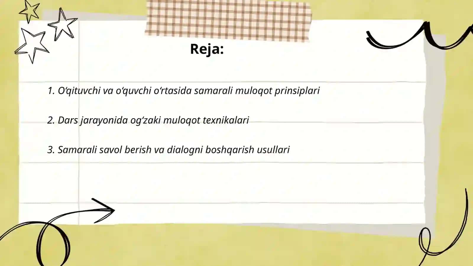 O‘qituvchi faoliyatida muloqot madaniyati 2