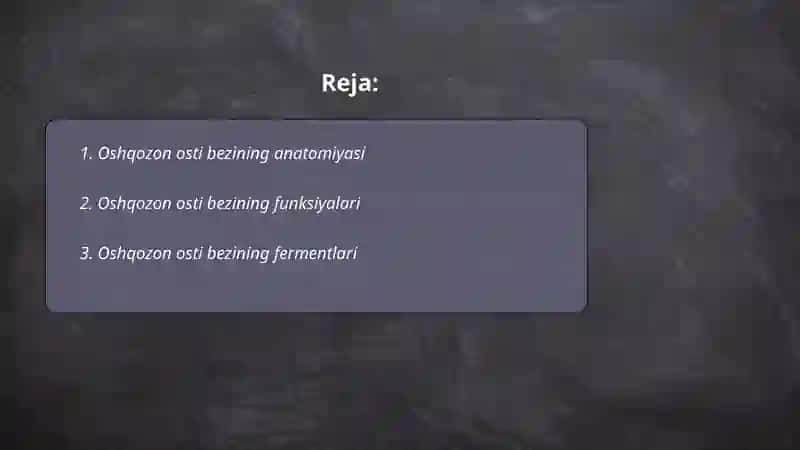 Oshqozon osti bezi 2