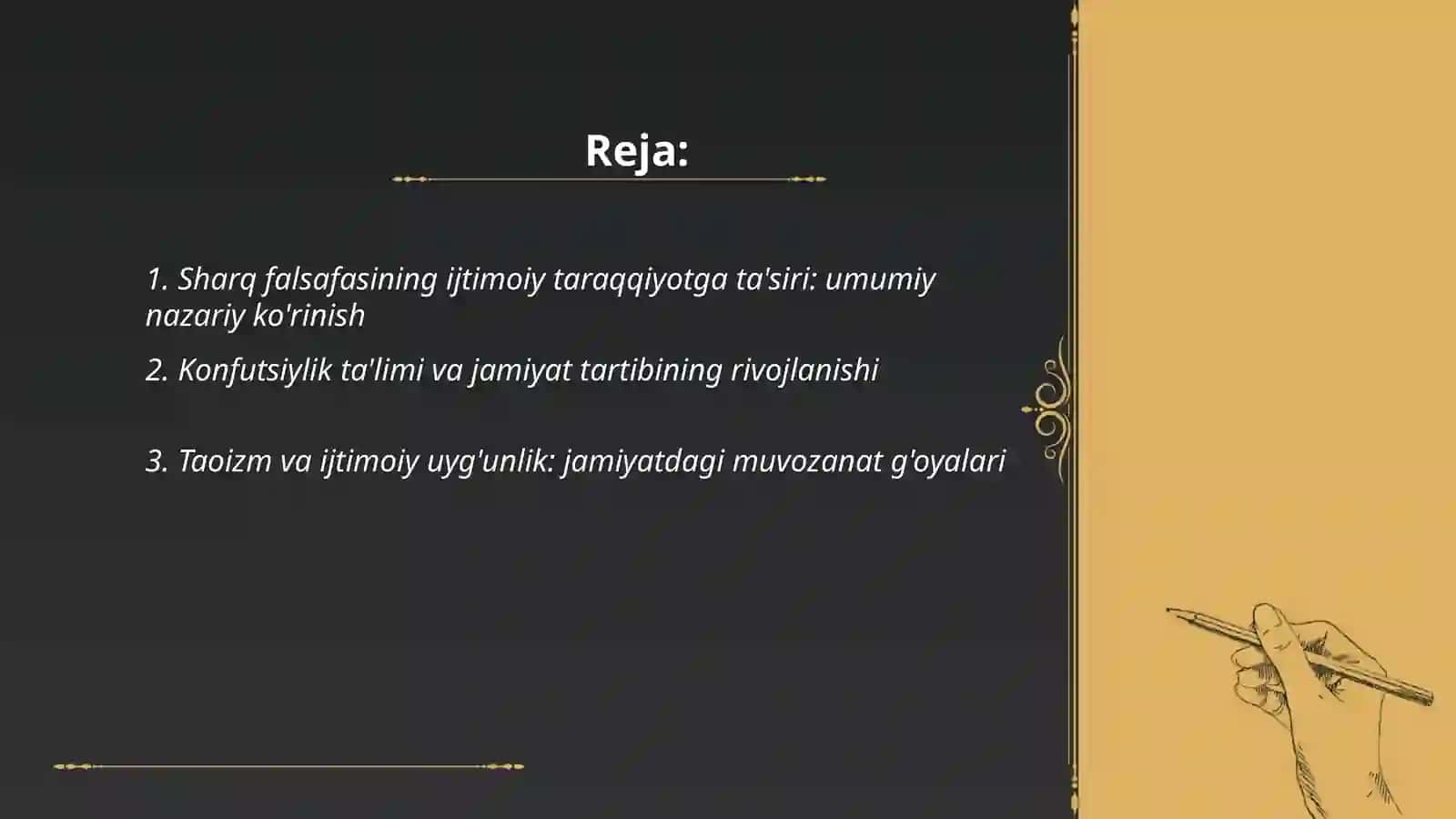 Sharq falsafasi va uning ijtimoiy taraqqiyotdagi yuli 2