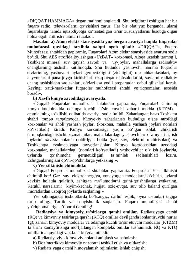 Fuqarolarni muhofaza qilishning uslublari va xususiyatlari 2
