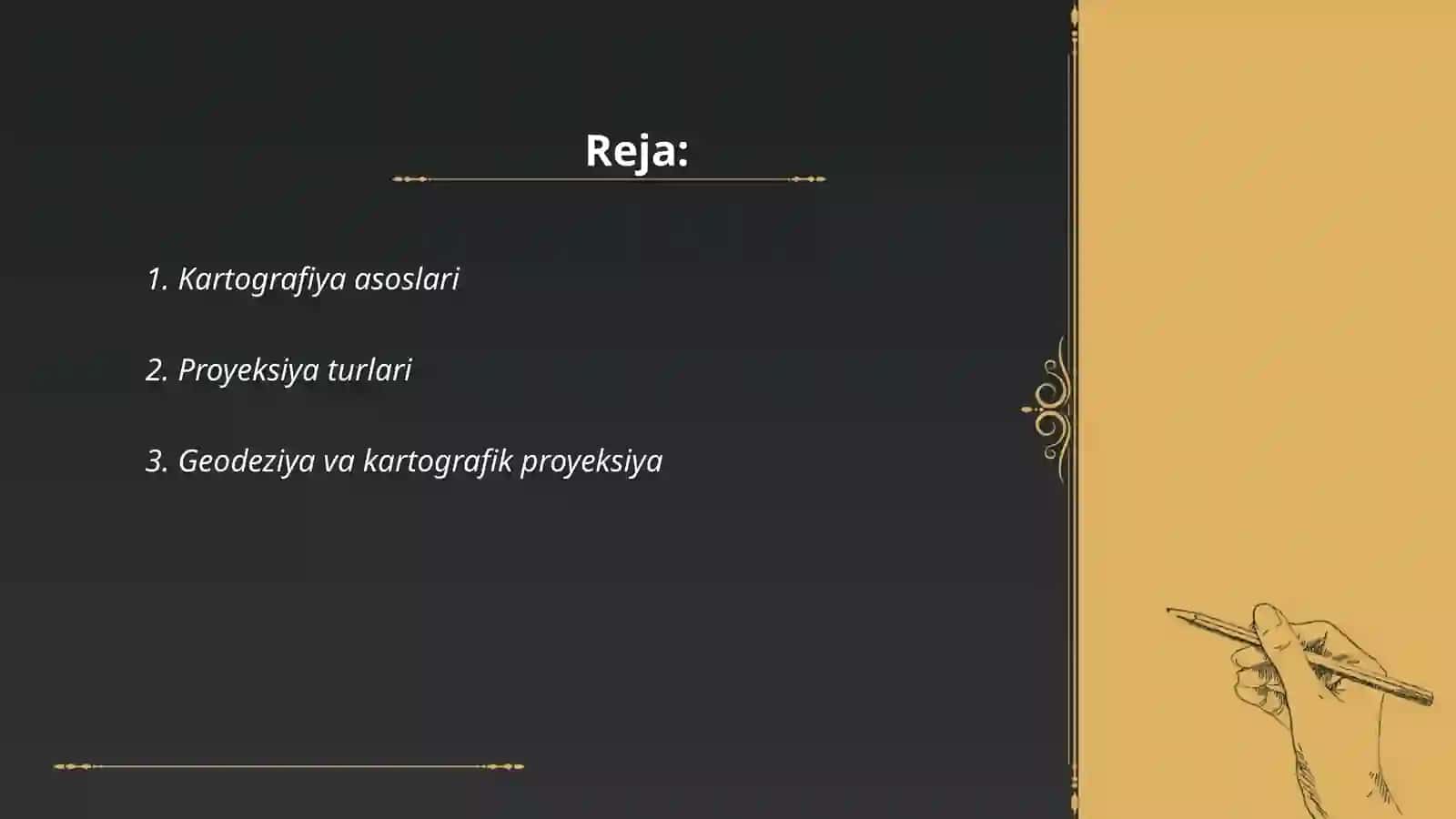 Kartografik proyeksyalar 2