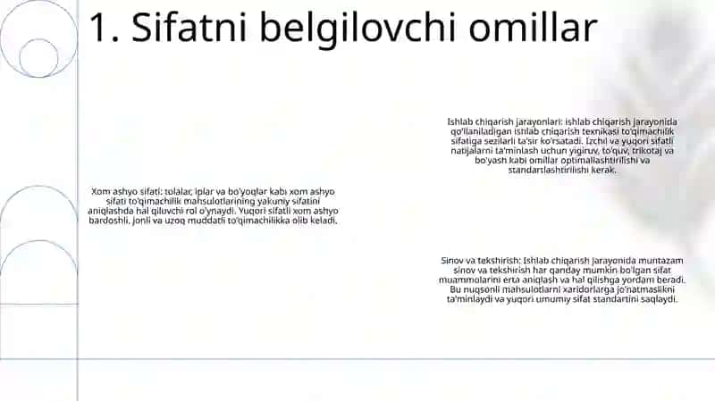 Tekistil Maxsulatlatini Sifatini Baxolash 2