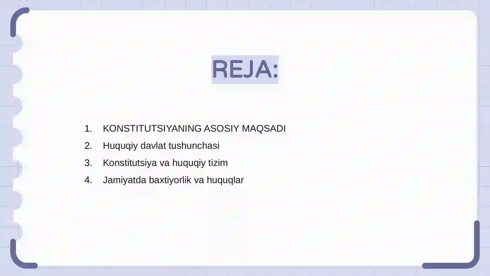 KONSTITUTSIYANING ASOSIY MAQSADI 2